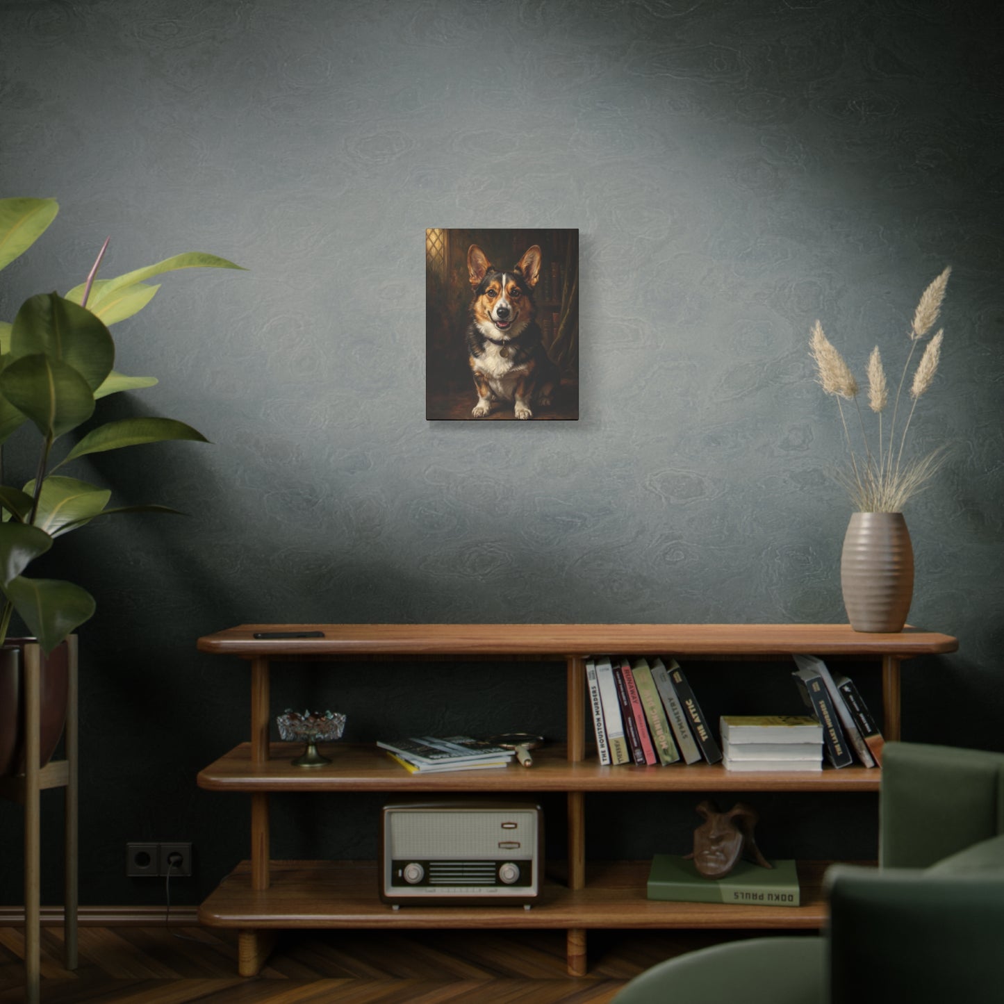 Custom Pet Portrait Canvas — Oil Painting Style