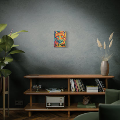 Custom Pet Portrait Canvas — Pop Art Style